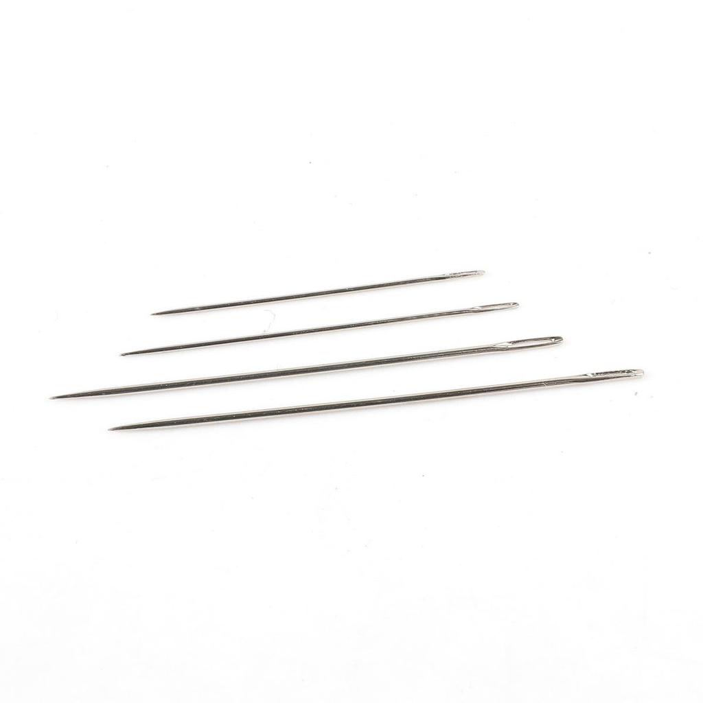 25Pcs/lot Stainless Steel Large Eye Sewing Needles Sewing Pins Set Home DIY Crafts Household Sewing Accessories