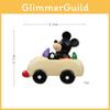 Mickey Mouse Drive A Car Resin Creative Refrigerator Magnet With Magnetic Base For Kids And Giftgiving
