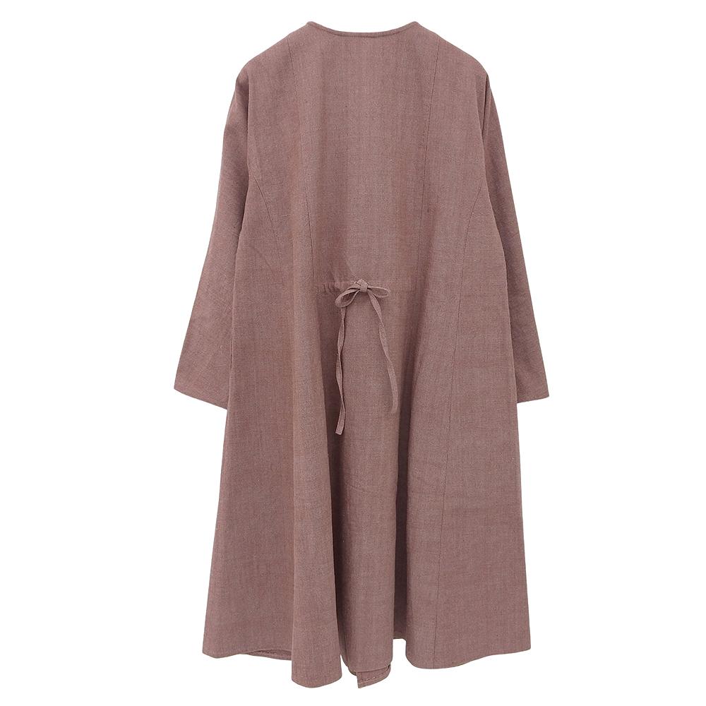 JURGEN LEHL Женское индийское хлопковое платье Khadi, терракотовый, размер M, 25 см, нержавеющая сталь платье M терракотовый Б/У