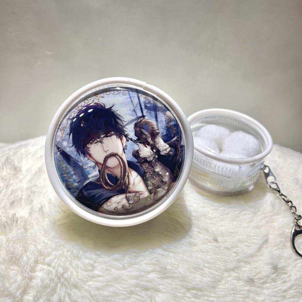 Badge Display Anime Badge Display Bag Keyring Clear Outdoor Bag Round Badge Storage Pouch Gifts