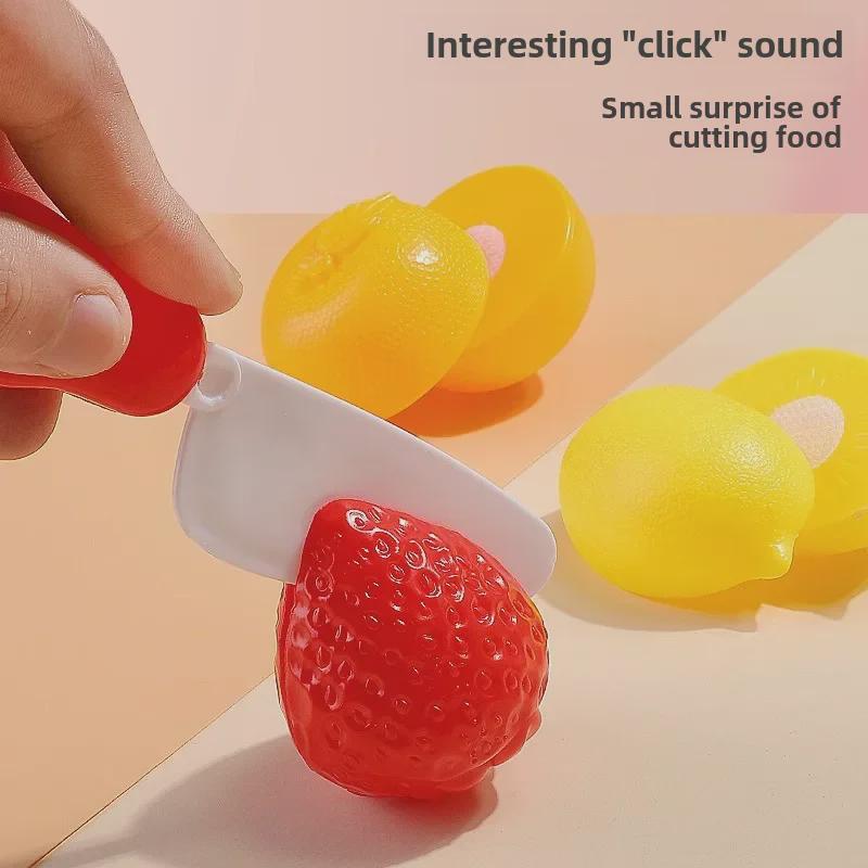 Игрушки-наполнители для фруктов Qie Qie Le Baby для раннего развития, для малышей 0-1 года, 6 месяцев+
