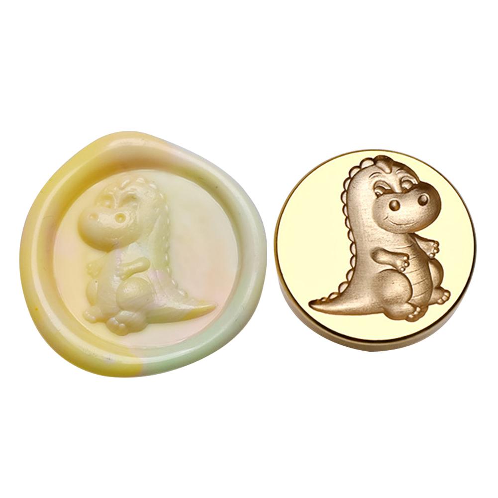 Круглая печать, медная головка, 3D рельефная эмалированная медная головка для подарка, скрапбукинга