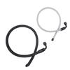 25Inch 6AN Power Steering Pump Hose Kit Pressure Proof Stainless Steel Woven Replacement for C10 LS Swap Connects Type 2