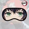 Anime Demon Slayer Eye Patch Kimetsu No Yaiba Kamado Tanjirou Cartoon Sleep Blindfold Shading Casual Eyes Mask Cosplay Props