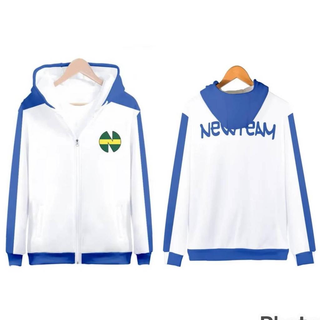 Футбольная куртка Captain Tsubasa Atom Hutton с капюшоном, толстовка с принтом из мультфильмов и анимации, быстросохнущая винтажная униформа с длинным рукавом