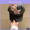 Cute Baseball Cap With Shelliemay Dolls And Letter Decoration For Wear Daily