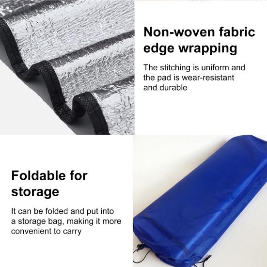 Коврик для пикника, водонепроницаемый, складной, портативный, многоцелевой, алюминиевая изоляционная пена