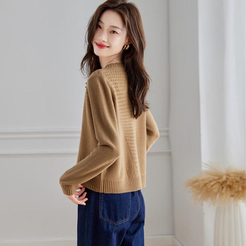 Женский кардиган из чистошерстяного трикотажа Srcr