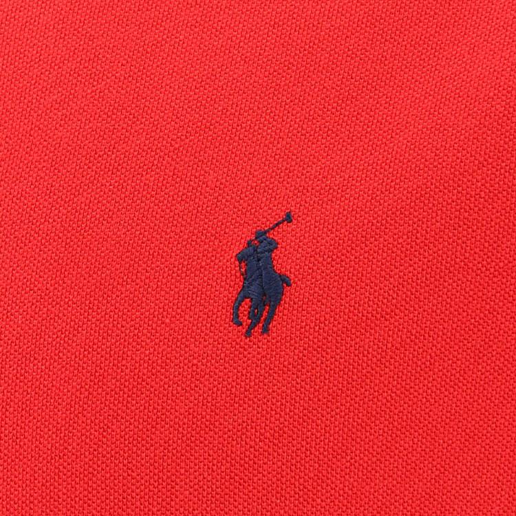Polo Ralph Lauren Хлопковая рубашка поло с вышитым логотипом с коротким рукавом для мужчин 548797-005