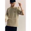 H M Loose FiT PrinTed T sHirT Beige