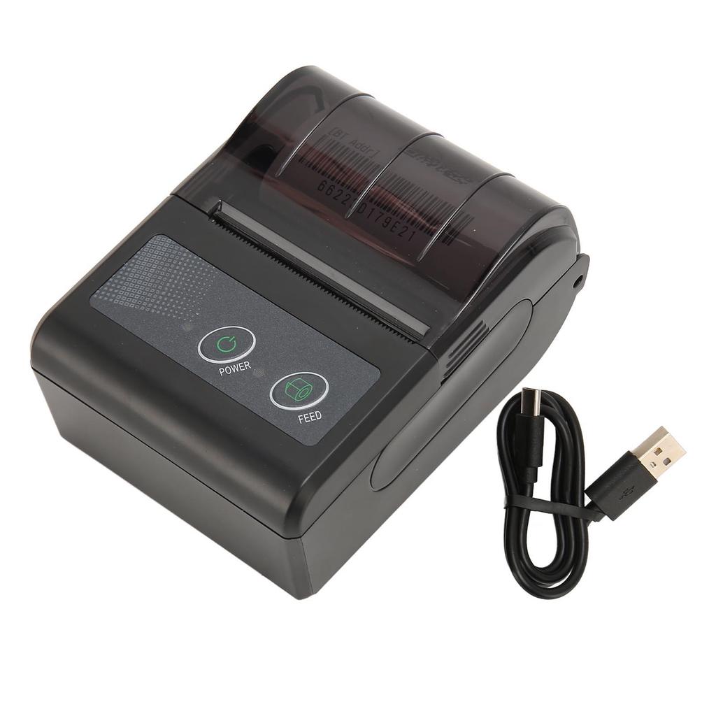 Bluetooth Receipt Printer Multipurpose Handheld Portable 58mm Mini Thermal POS Printer