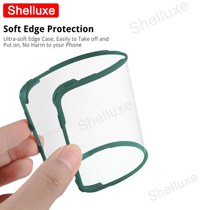 Прозрачный чехол Shelluxe 360 на весь корпус (передняя+задняя часть) для Xiaomi Redmi Note 10S 10T 10 Pro Max Note10 Note10S Силиконовая двухсторонняя крышка