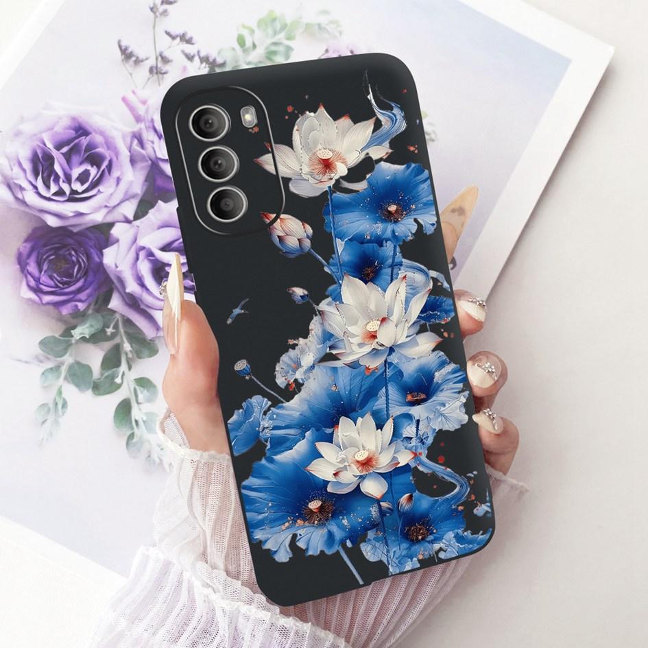 Чехол для Motorola Moto G51 5G Чехол XT2171-2 XT2171-1 Популярный Цветок Мягкий ТПУ Силиконовый Чехол для Телефона для Moto G31 G71 5G G 51 Корпус