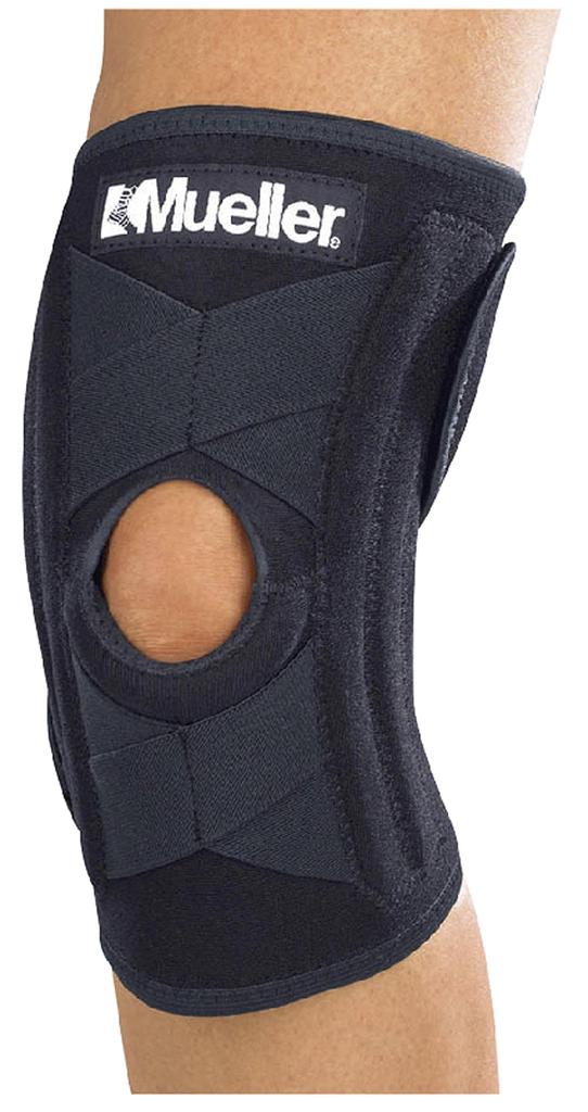 Стабилизатор коленного сустава Mueller Knee Support для левого и правого сустава, один размер, подходит большинству, 55427, саморегулирующееся использование, унисекс,