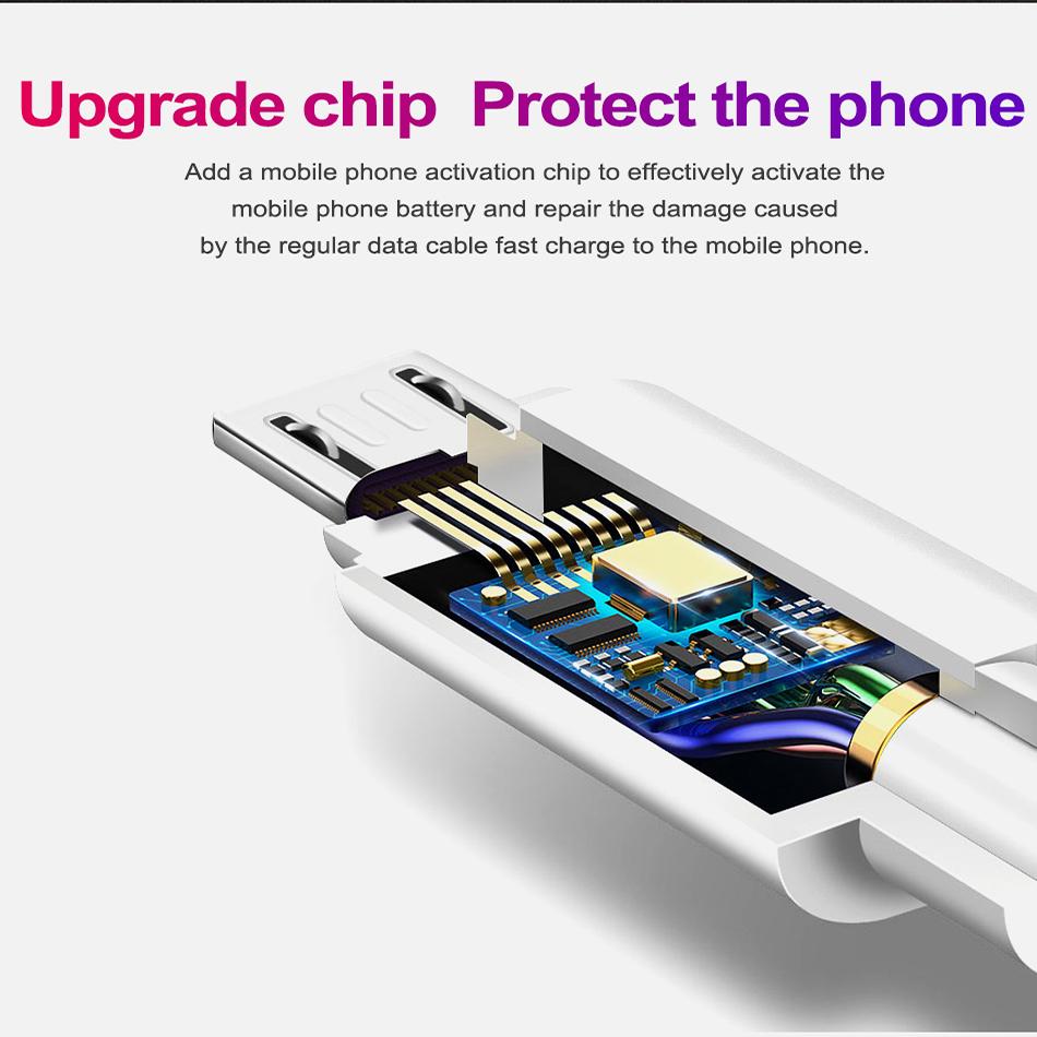 1M 2M 3M Micro USB зарядное устройство кабель шнур для Samsung S6 Xiaomi планшеты мобильные телефоны