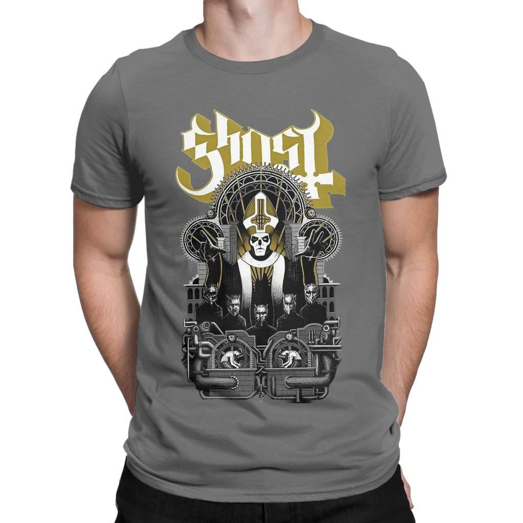 Ghost Rock 2025 Tour New Arrival T Shirt for Men Women Pure Cotton Tee Shirt Clothing
