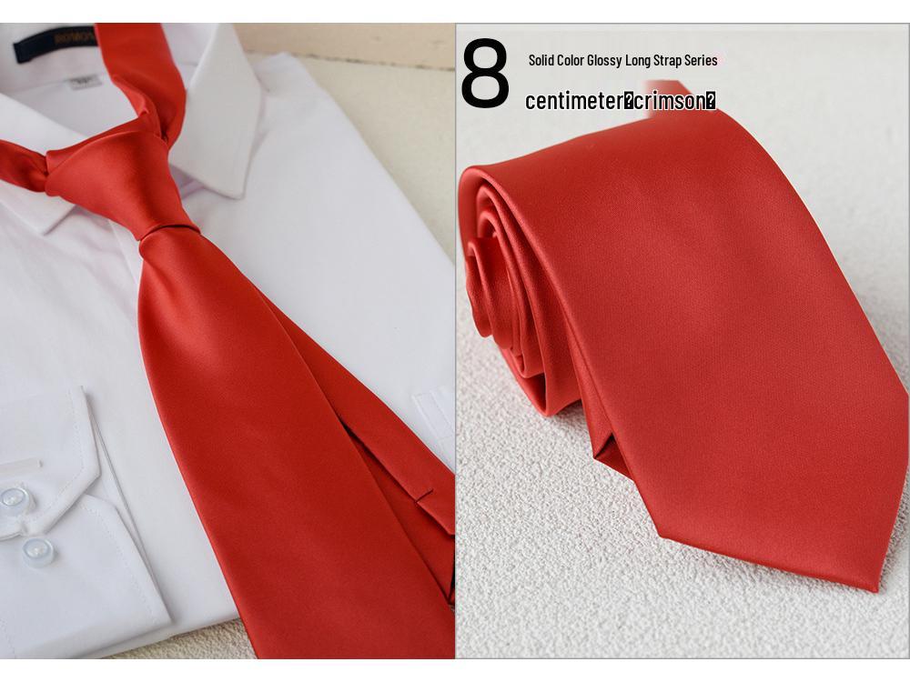 Men's 8cm Korean Style Professional Business Tie