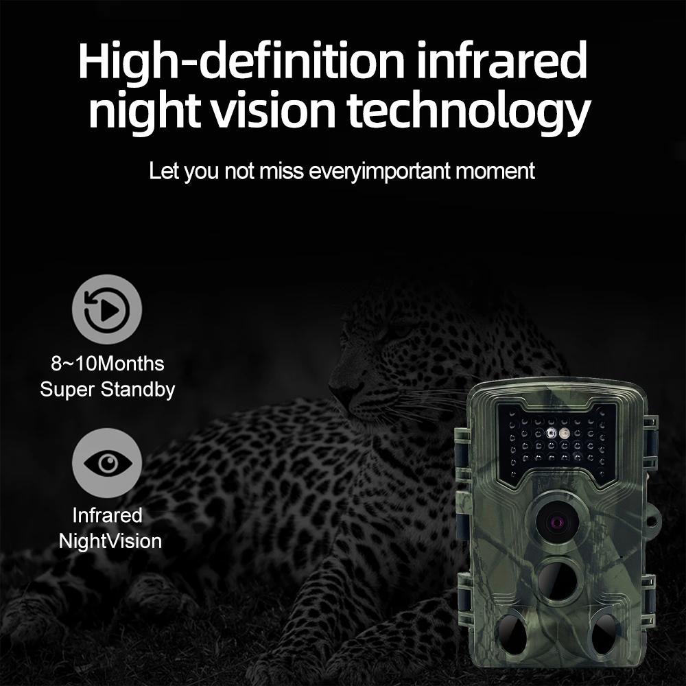 LS VISION Охотничья камера для слежения за дикой природой, 36 МП, 1080P, ночное видение, камера для наблюдения за дикой природой, активируемая датчиком движения, триггер для наблюдения за дикой природой