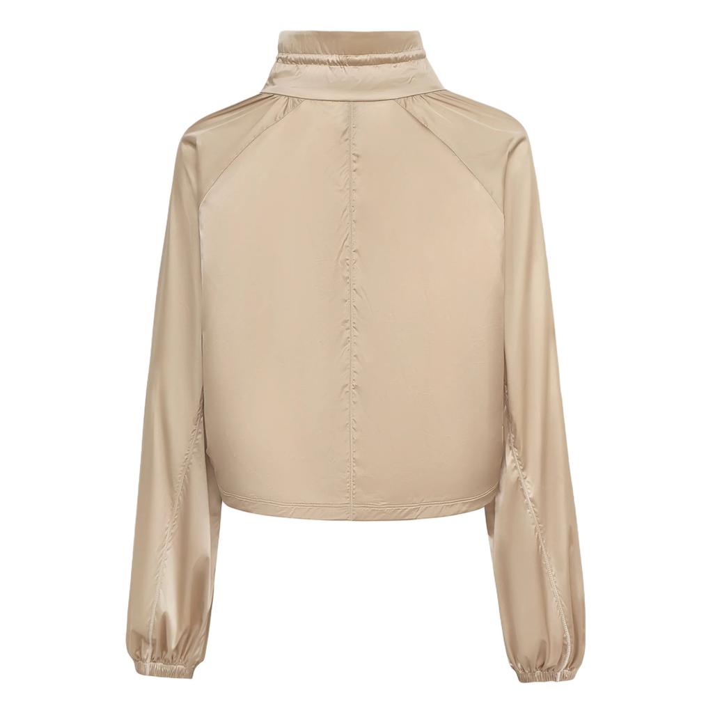 adidas Мягкий Люкс Легкий Тканый UPF50+ Топ с короткой молнией Свободный с длинным рукавом Защита от солнца Женские топы KX0219