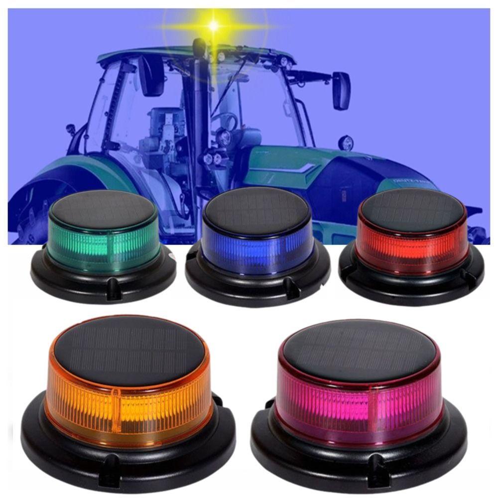 Waterproof Rechargeable Warning Flashlight Durable Off-Road Warning Lamp Safety Lighting
