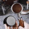 3-in-1 Coffee Distributor Coffee Tamper Needles Stainless Steel Espresso Tamper Leveler Tool Stirring Powder Needle Press Hammer