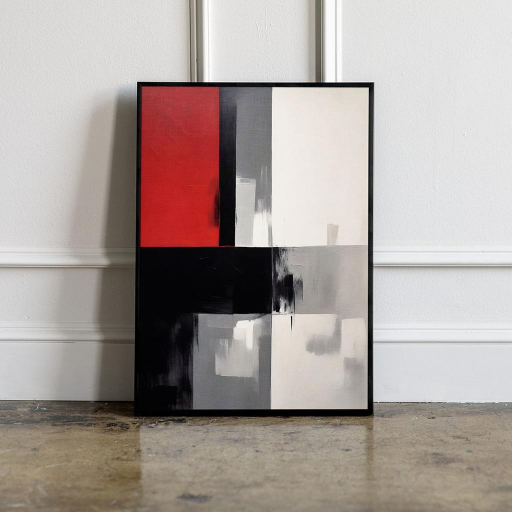 Плакат абстракция картина