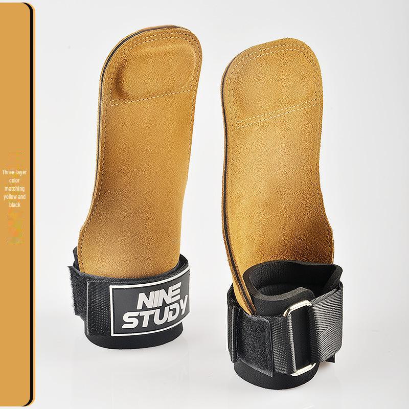 Пояс для подтягиваний и противоскользящие перчатки для фитнеса с защитой запястья