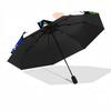 1pc Hello Kitty Automatic Opening/Closing Umbrella with Floral Print - Portable Three-Fold Design, 8-Bone Iron Frame Outdoor Umbrella for Festivals, T