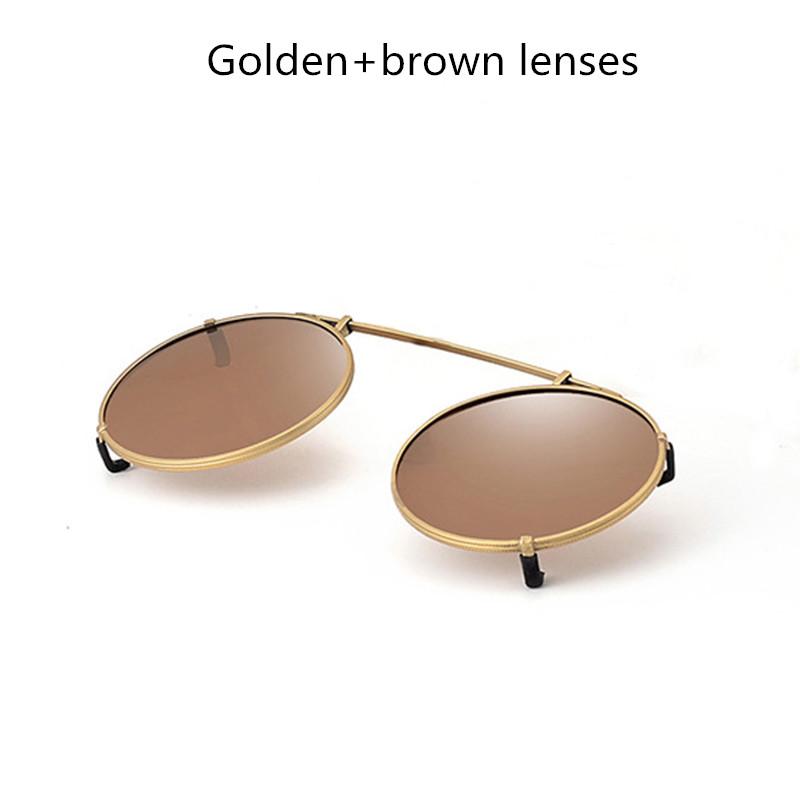 2026 Fashion high quality titanium Polarized Sunglasses Clip driving sun glasses Frame men and women Vintage Brand Eyeglasses