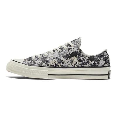 1970-е ALL STAR Chuck 70 пиксельный принт спортивные низкие кеды унисекс черно-белая камуфляжная расцветка