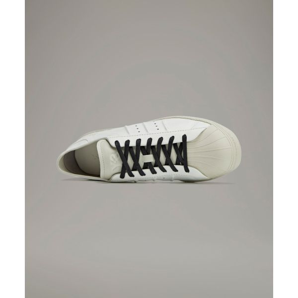 adidas Y-3 Superstar Talc черные кроссовки унисекс белые Core-White JQ5002
