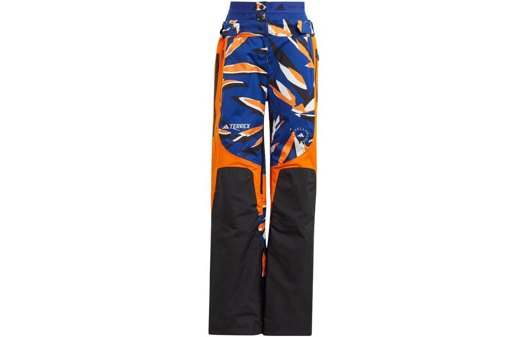 Women's Pants Adidas abstract-print panelled track pants