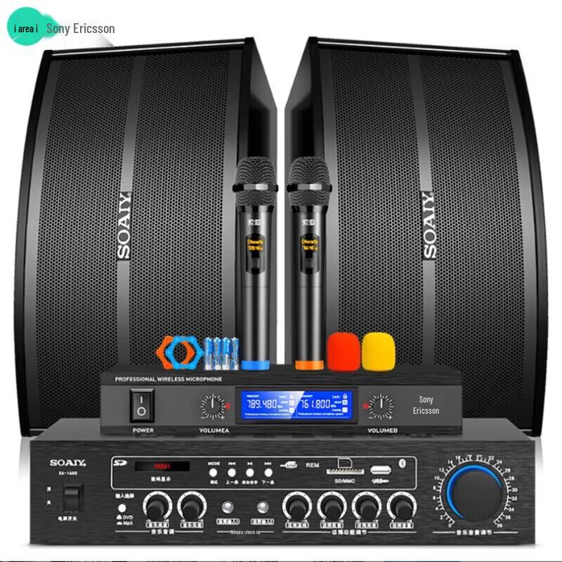 Soaiy CK-M68 10-дюймовая домашняя KTV и театральная аудиосистема