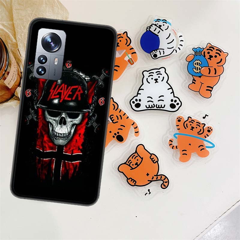 Чехол для телефона Slayer Heavy Metal Rock Band для Xiaomi Poco X7 X6 M8 M7 M6 M4 M3 X4 Pro F7 Ultra M5S Mi 14 14T 15 15T 12T 10T Pro 12
