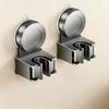 No-drill Suction Cup Wall Mount Mop Holder Broom Storage Clip
