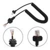 Replacement DIY Handheld Microphone Extension Cable for ICOM Radio Microphone 8-Pin HM-152 Walkie-Talkie