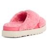 UGG Fuzz Sugar Cross Thick Sole Casual Fashion Sandals Women Sandals Candy-Pink 1135131-PJSM
