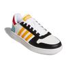 Adidas Neo Hoops 2.0 Round Toe Lace-Up Low Top Basketball Shoes Men Sneakers White Black Yellow GY5899