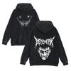 Hot Anime Berserk Guts Print Hooded Men Manga Washed Hoodies Casual Loose Cotton Sweatshirt Harajuku Unisex Streetwear Tops