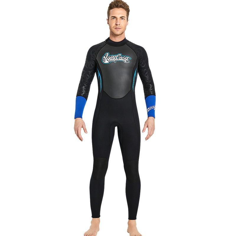 Diving Wetsuit 3mm Fullsuit Men Women Thermal Neoprene Surf Snorkeling Swimsuit Winter Fall