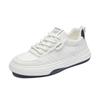 New Summer White Shoes for Female Students' Thick Sole Elevated Mesh Breathable Casual Shoes
