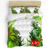 3pcs Bedding Set Tropical Jungle Leaves Monstera Green Home Textile Duvet Cover Pillow Case Boy Kid Teen Girl Bedding Covers Set