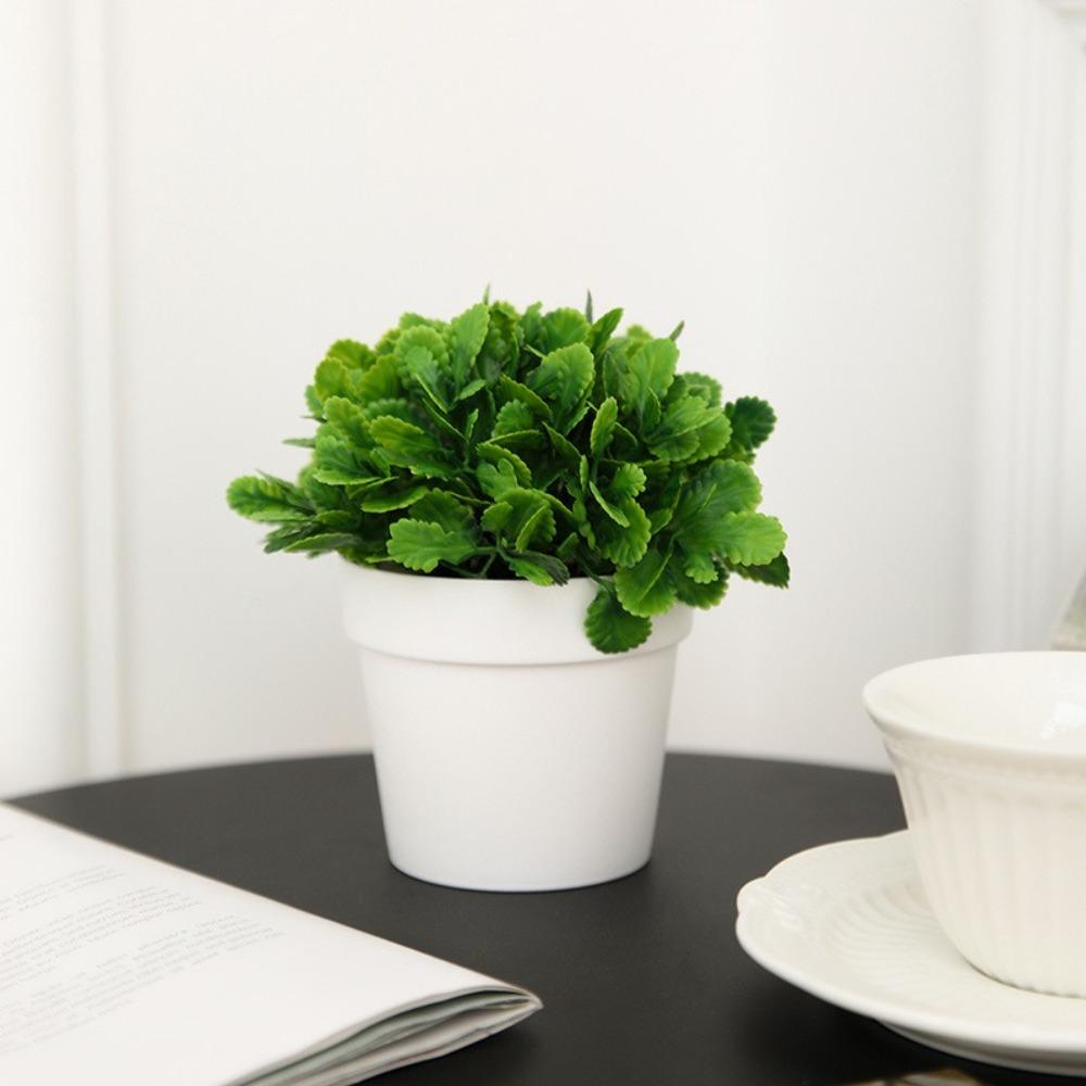 Fake Flower False Plant Pot Plastic Plant Bonsai Plants Mini Artificial Plant Bonsai Garden