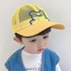 Cartoon Bear Children Baseball Cap Breathable Mesh Baby Beach Hat Panama Cap  For 2-5 Years Old