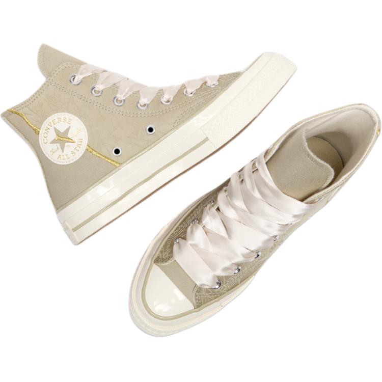 Converse Мода в стиле 1970-х годов, листья бамбука, элегантные, удобные, универсальные, износостойкие, нескользящие кеды хай-топы, унисекс, A14211C