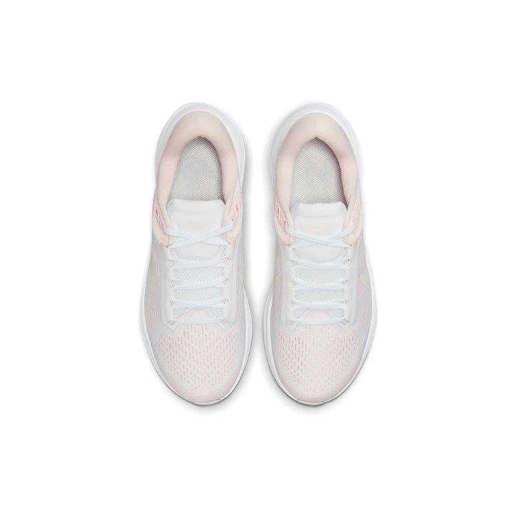 Nike Air Zoom Structure 24 Светло-мягко-розовые женские кроссовки Бело-серо-туманные едва-зеленые DA8570-101