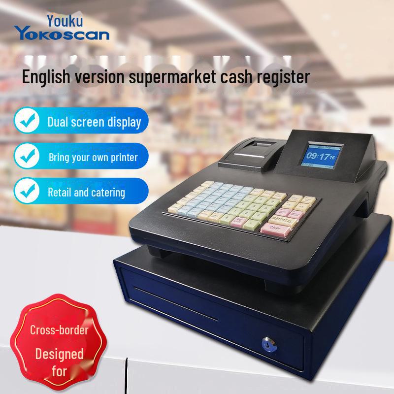 Универсальная кассовая система Youku для супермаркетов и ресторанов