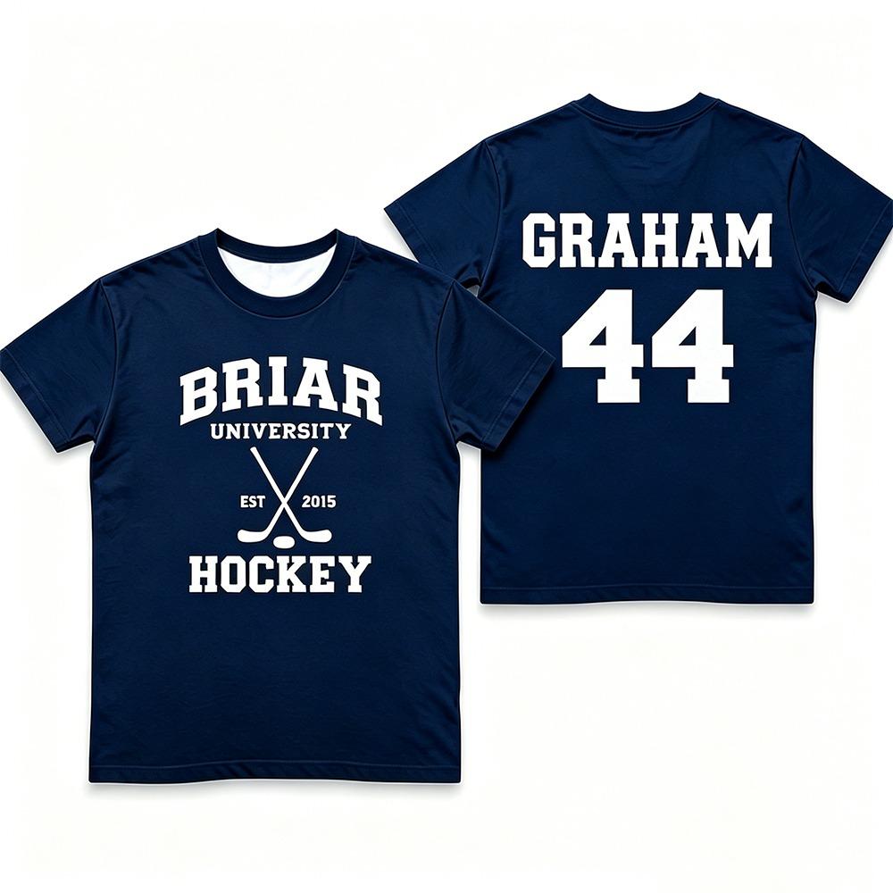 Off Campus TV Series T-shirt Men's And Women's Graham 44 22 Design Tee Summer New Fashion Harajuku Street Casual Fan Gift Tops