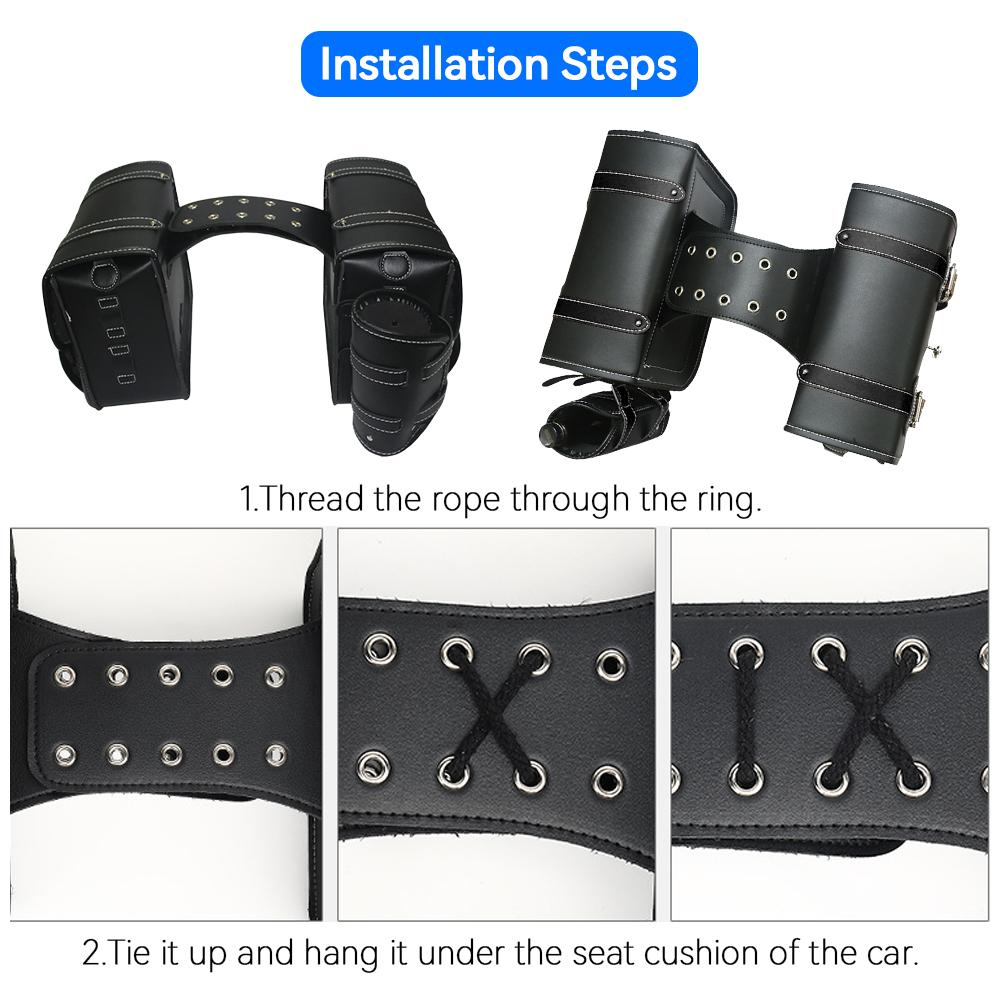 1 пара седельных сумок для мотоцикла, большая вместимость, боковые сумки для мотоцикла, инструмент для хранения для Honda/Yamaha/Suzuki, для большинства мотоциклов