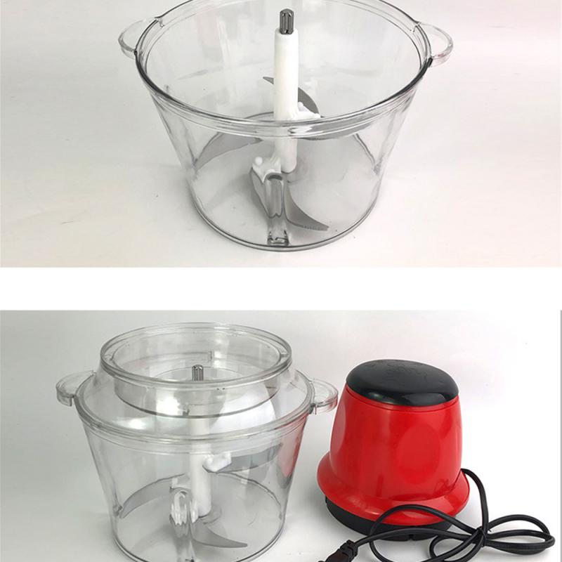 Мясорубка 2л мощная электрическая мясорубка измельченный чеснок овощной кухонный комбайн мясорубка машина для кухонной дробилки